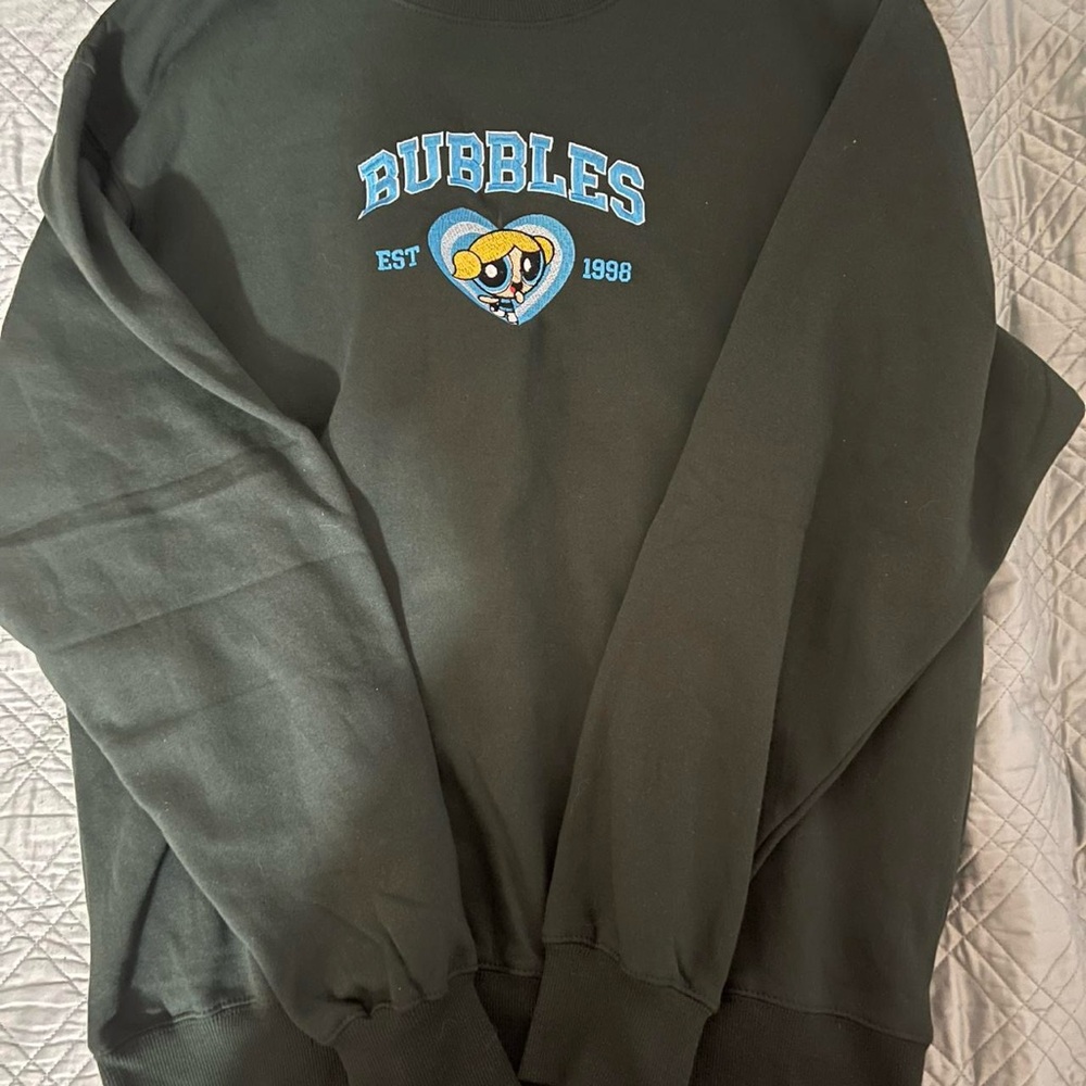 Bubbles Forest Green Sweater